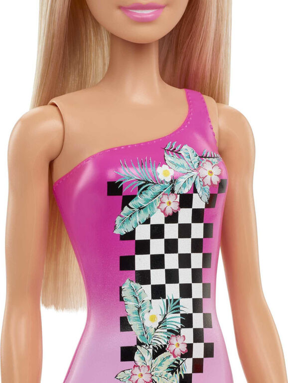 ​Poupées Barbie portant des maillots de bain, maillot de bain rose