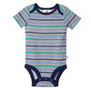 Lot de quatre maillots biologiques Onesies à manches courtes pour nouveau-né garçon – Petit Dino nouveau-né