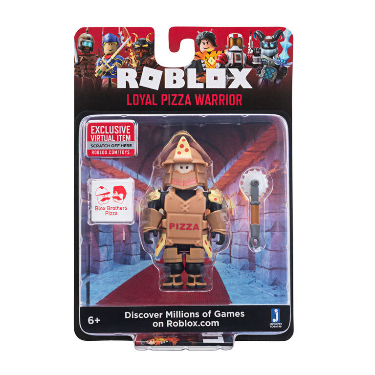 RoBlox Figure - Loyal Pizza Warrior