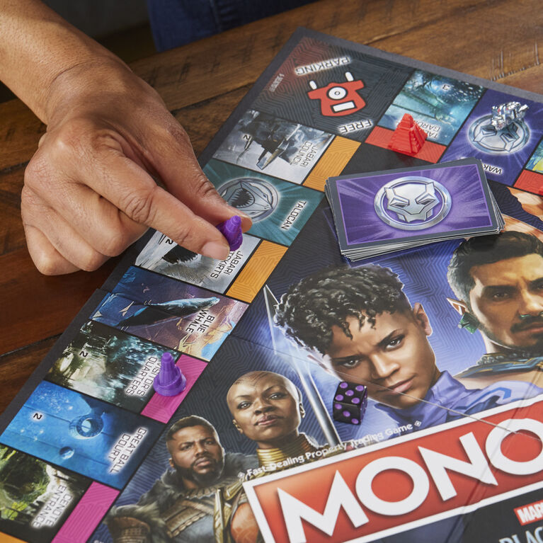 Monopoly: Marvel Studios' Black Panther: Wakanda Forever Edition Board Game