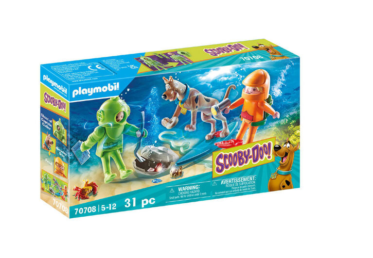 Playmobil - SCOOBY-DOO  avec fantôme du capitaine Cutler