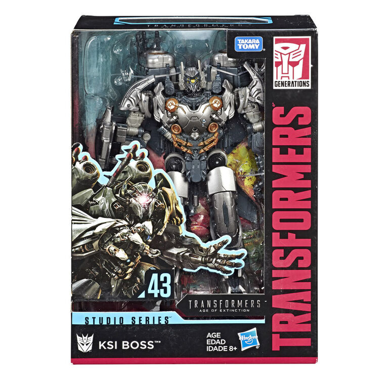 Transformers Studio Series 43, figurine KSI Boss du film Transformers: L'ère de l'extinction, classe voyageur