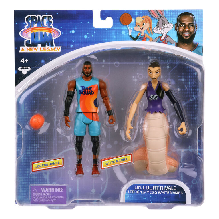 Space Jam S1 Buddy Figure 2 Pack - Lebron & White Mamba - English Edition - R Exclusive