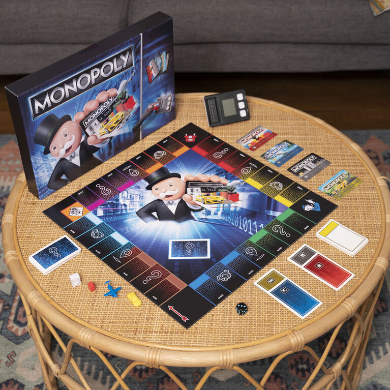 Monopoly super electronique, jeux de societe