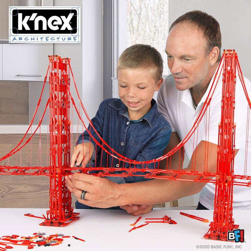 K'NEX Architecture: Golden Gate Bridge