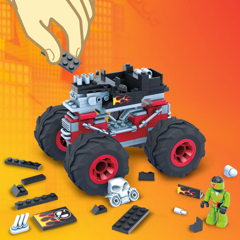 Mega Construx Hot Wheels Bone Shaker Monster Truck