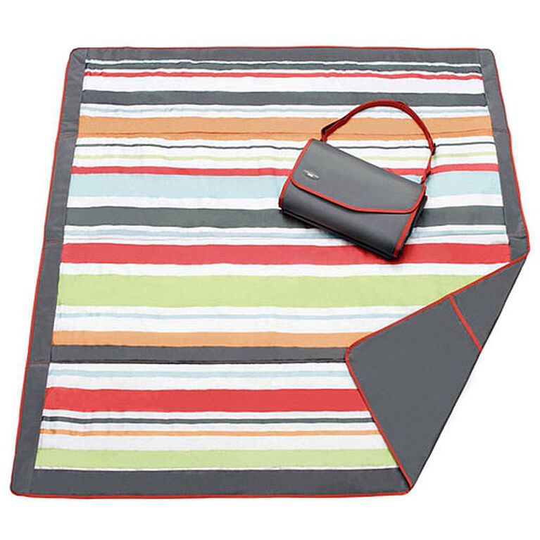 JJ Cole Essentials Blanket - Gray Red