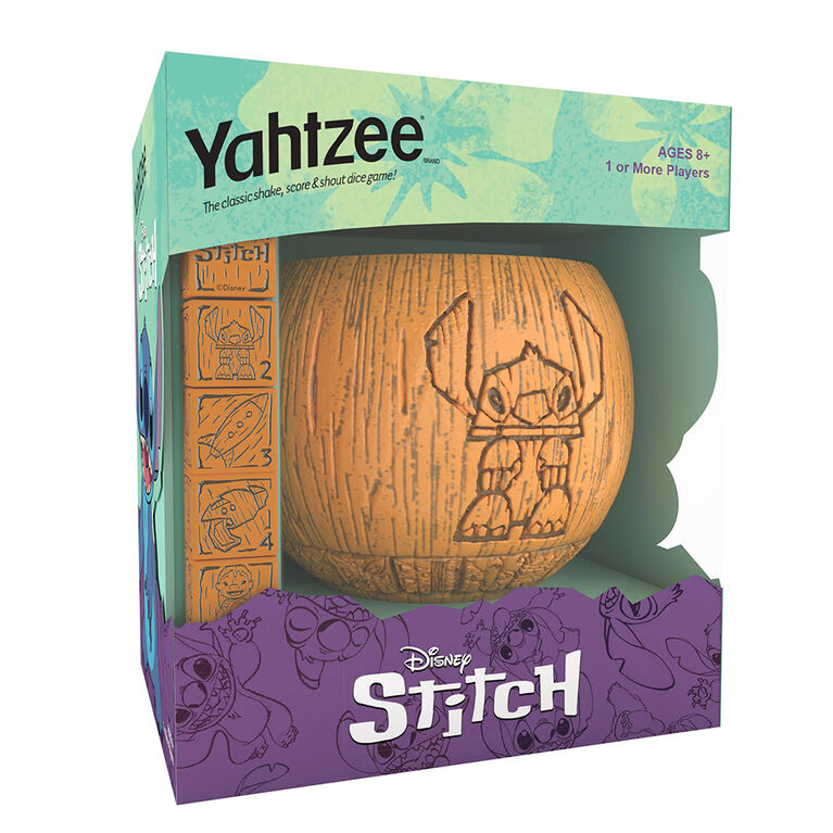 USAopoly YAHTZEE Disney Stitch - English Edition