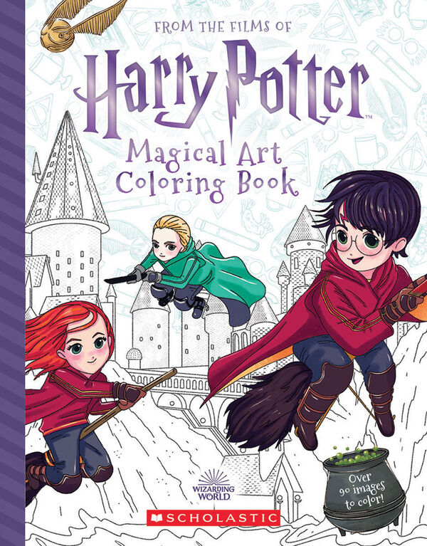 Harry Potter Magical Art Coloring Book English Edition Toys R Us Canada