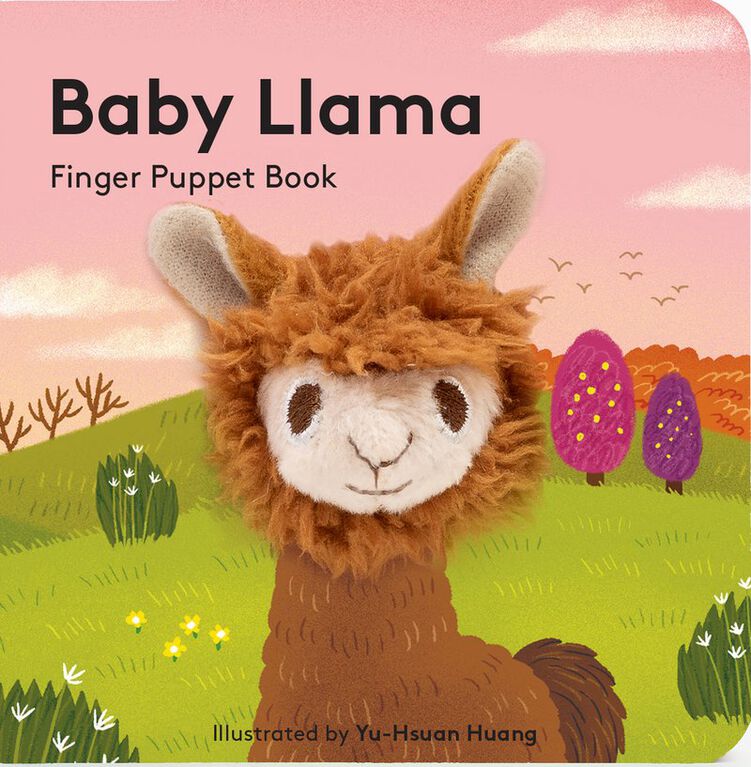 Baby Llama: Finger Puppet Book - English Edition