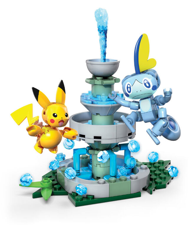 Mega Construx - Pokémon - Pikachu contre Larméléon