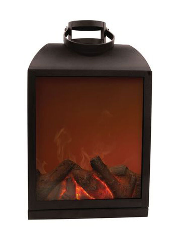 Sharper Image Flameless Fireplace LED Lantern - Non Heated