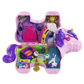 Polly Pocket - Coffret de jeu Licorne de Fête