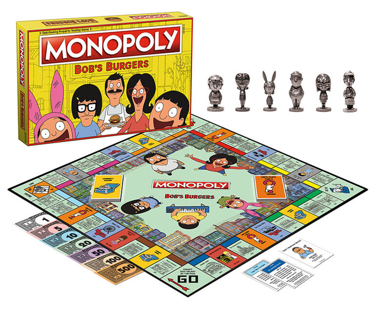 Monopoly Game: Bob's Burgers Edition - English Edition