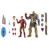 Hasbro Marvel Legends Series 6-inch Scale Action Figure 2-Pack Toy Iron Man Mark 85 vs. Thanos, Infinity Saga character