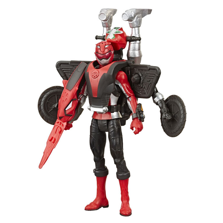 Power Rangers Beast Morphers Red Ranger and Morphin Cruise Beast Bot Figure 2-Pack