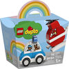 LEGO DUPLO L'hélicoptère des pompiers et la voiture 10957 (14 pièces)