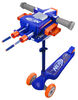 Trottinette Blaster à 3 roues NERF avec Double déclenchement et action de tir rapide