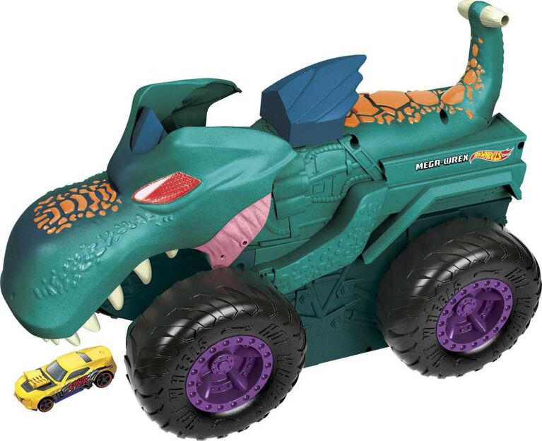 Hot Wheels - Monster Trucks - Véhicule Mega Wrex Extrême