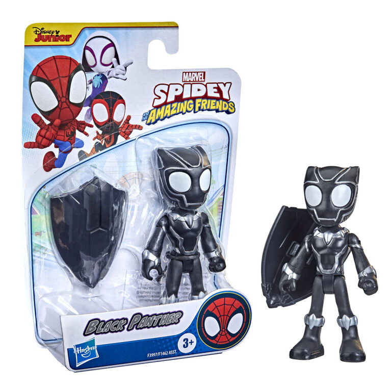 Marvel Spidey and His Amazing Friends Black Panther Hero Figure Toy
