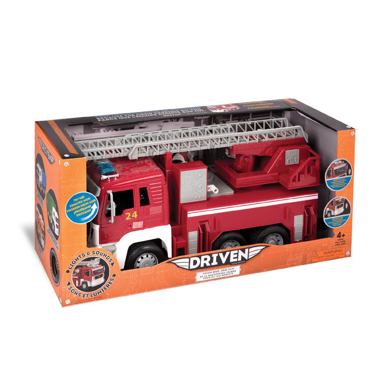 Driven, Fire Truck with Lights and Sounds