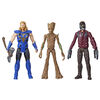 Marvel Avengers Titan Hero Series Thor: Love and Thunder, 3 figurines de 30 cm, Thor, Groot et Star-Lord