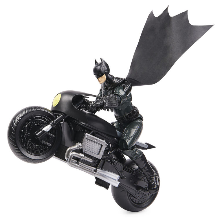 DC Comics, Coffret Batman et Batcycle, Pièces à collectionner du film Batman