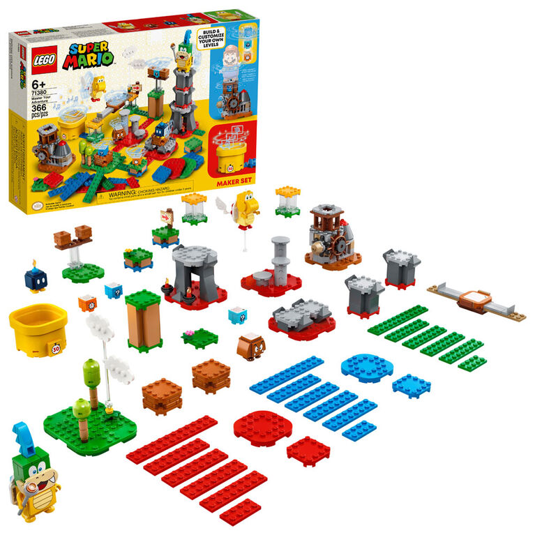 LEGO Super Mario Set de créateur Invente ton aventure 71380 (366 pièces)