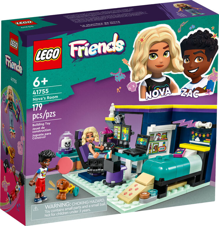 LEGO Friends Nova's Room 41755 Building Toy Set (179 Pieces)