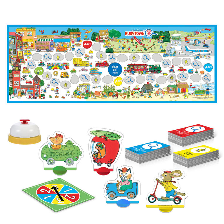 Richard Scarry Busytown Seek&Find Game - English Edition