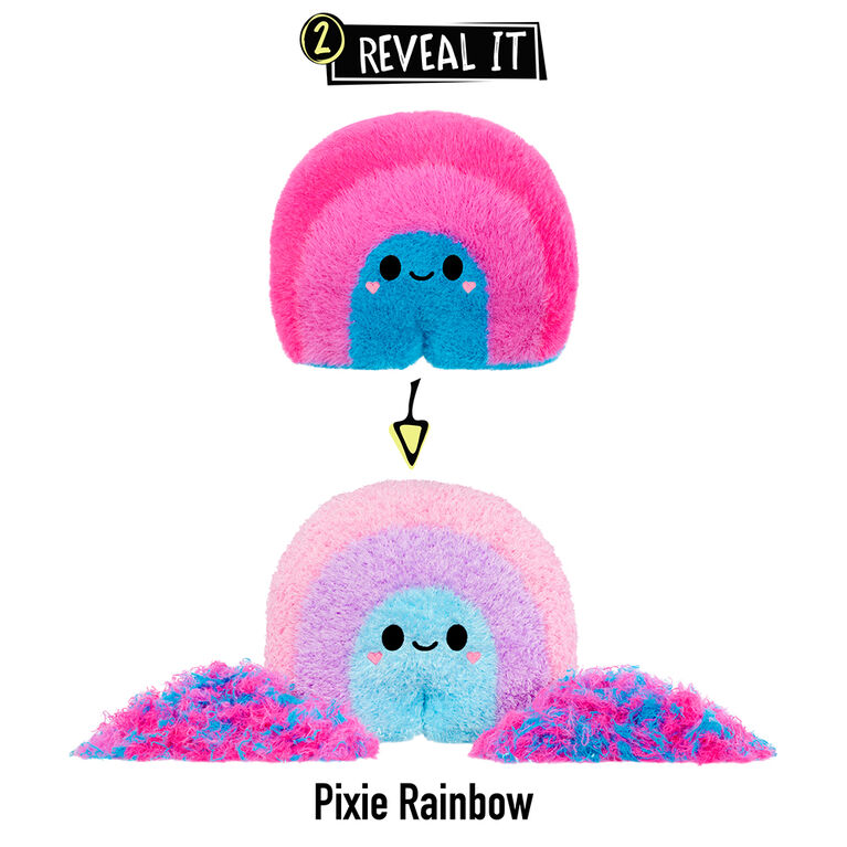 Grande peluche à collectionner Fluffie Stuffiez Rainbow