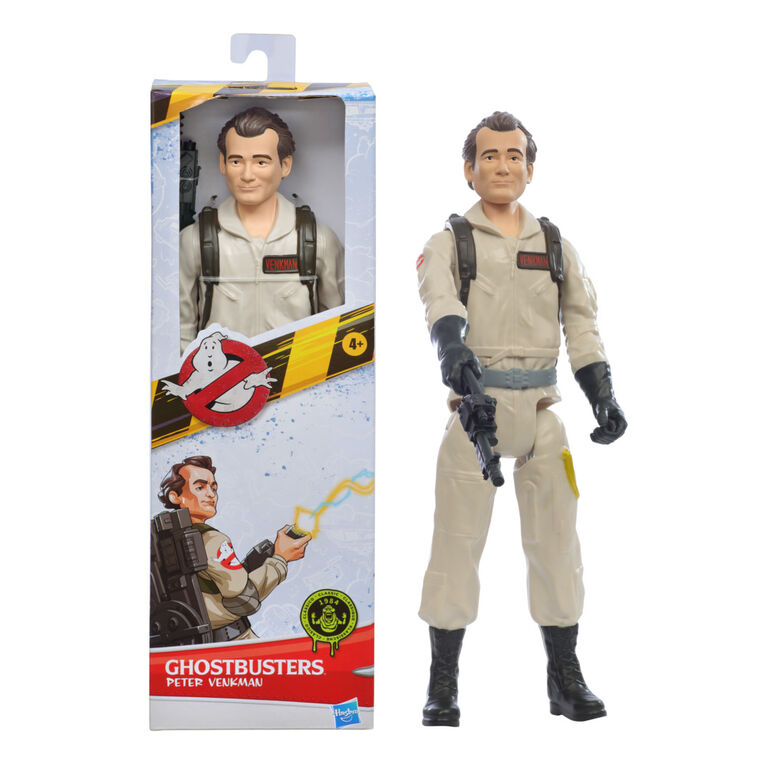 Ghostbusters, Peter Venkman de 30 cm, figurine articulée Ghostbusters classique de 1984 avec blaster à protons