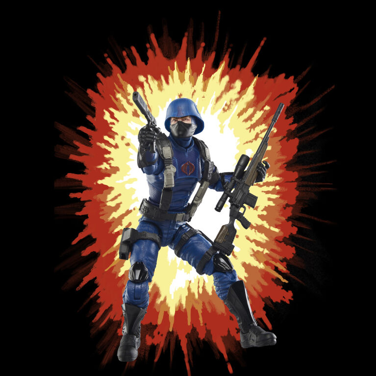 G.I. Joe Classified Series Retro Cardback, Cobra Trooper Action Figure