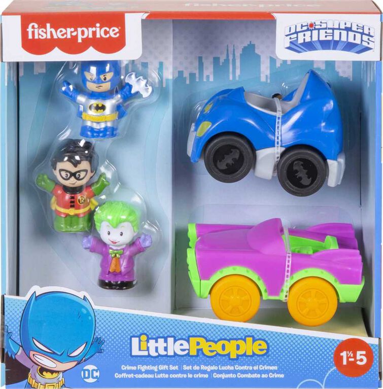 Fisher-Price - Little People - DC Super Friends - Coffret-cadeau Lutte contre le crime