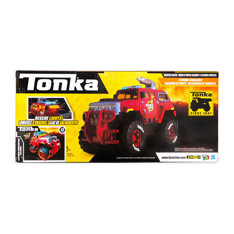 Tonka - Mega Machines Chasseurs À Tempête Lumière et son - Sauvetage Incendie Sauvage