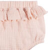 Gerber Childrenswear - 2-Piece Top + Diaper Set - Blush - 3-6M