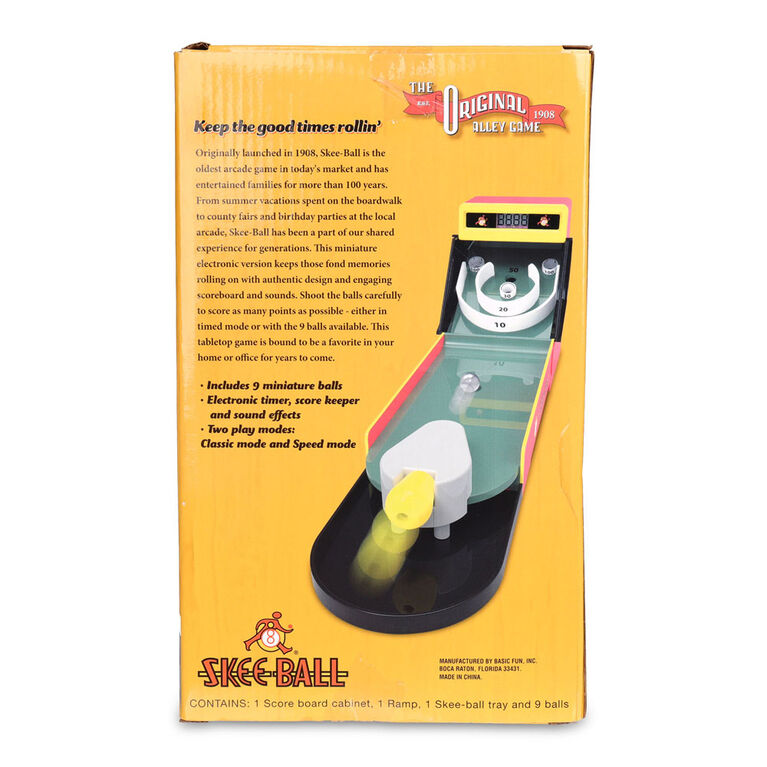 SkeeBall Electronic Game Toys R Us Canada
