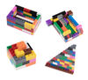 Strictly Briks - Brik Set - 672 Pieces - 12 Rainbow Colours