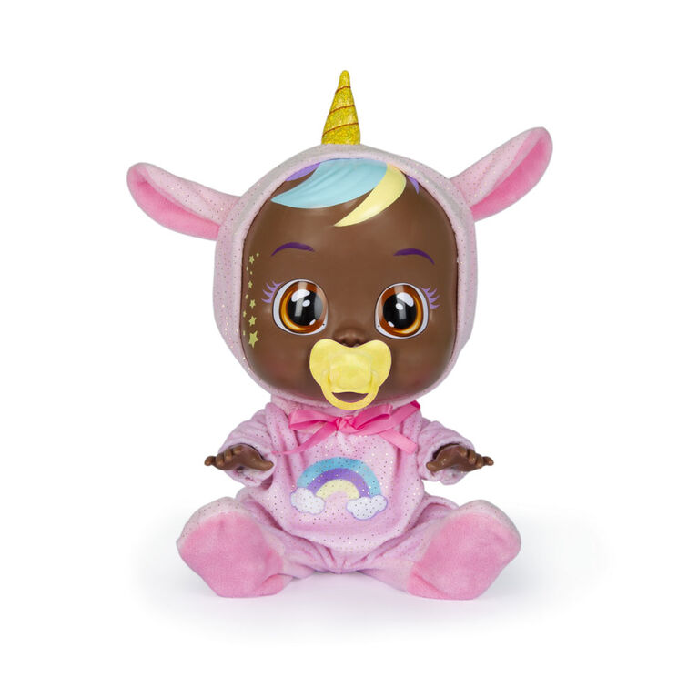 Cry Babies Jassy Fantasy Baby Doll - Pink Unicorn