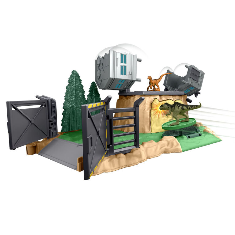Jurassic World - Minis - Coffret de Jeu - Attaque du Dino Géant