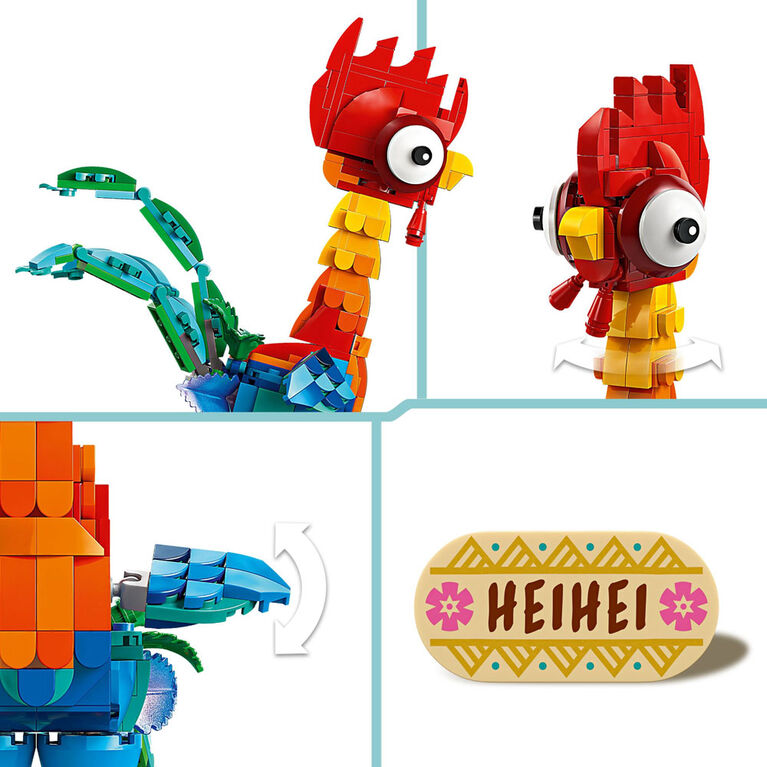 LEGO ǀ Disney Moana 2 Heihei - Building Toy for Kids, Girls and Boys, Ages 9+ - Gift Idea - 43272