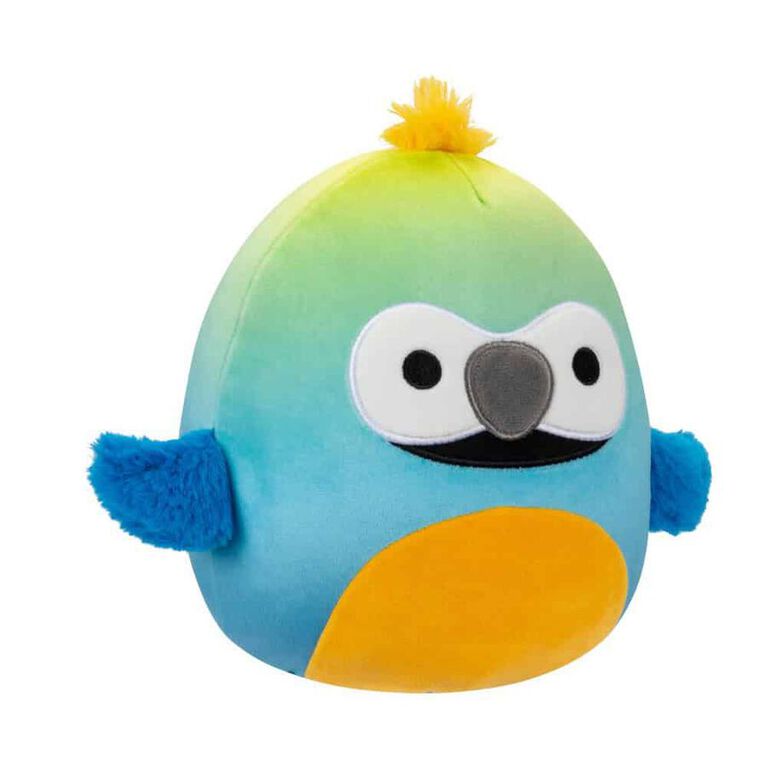 Squishmallows Flip-A-Mallows 5" - Danny the Green Dino / Baptise the Blue and Yellow Macaw