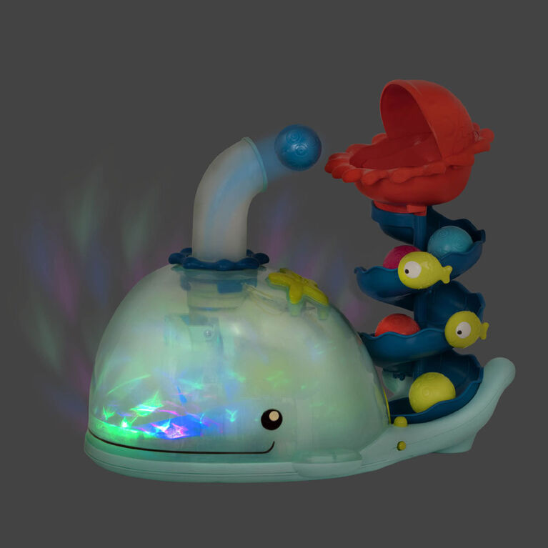 B. toys, Poppity Whale Pop, Musical Ball Popper