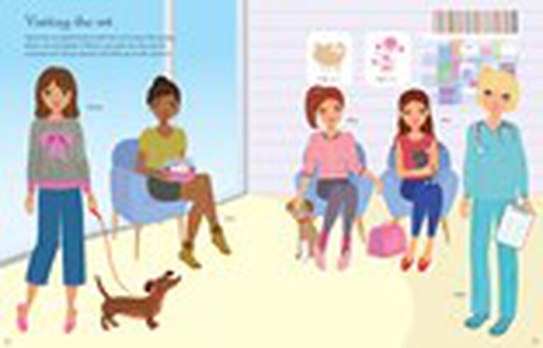 Sticker Dolly Dressing Dogs and Puppies - &Eacute;dition anglaise