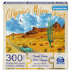 Puzzles Spin Master, Désert des Mojaves, Puzzle de 300 pièces de la série Voyage représentant le parc national de la Vallée de la Mort en Californie, avec poster