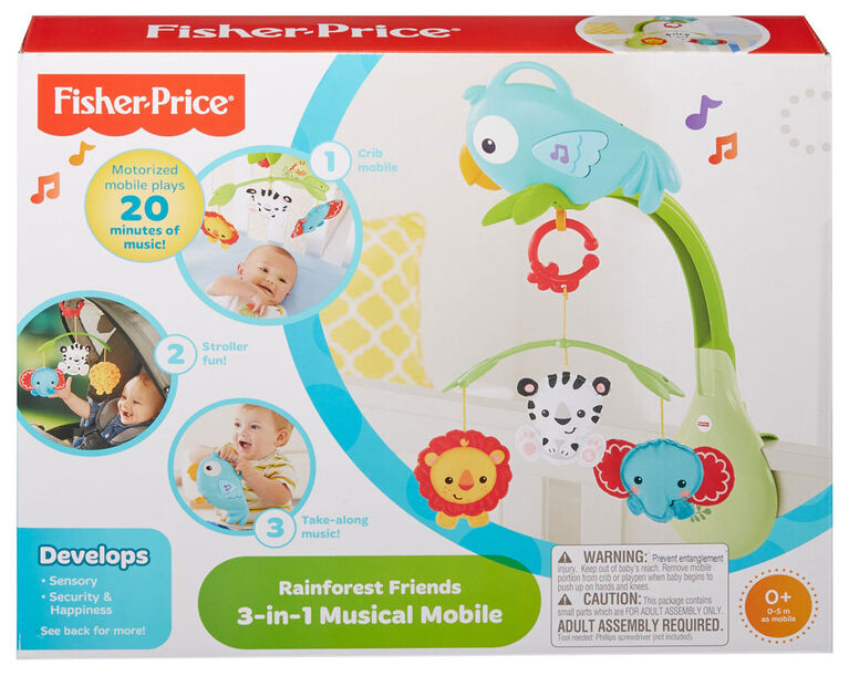 Fisher-Price - Mobile musical 3 en 1