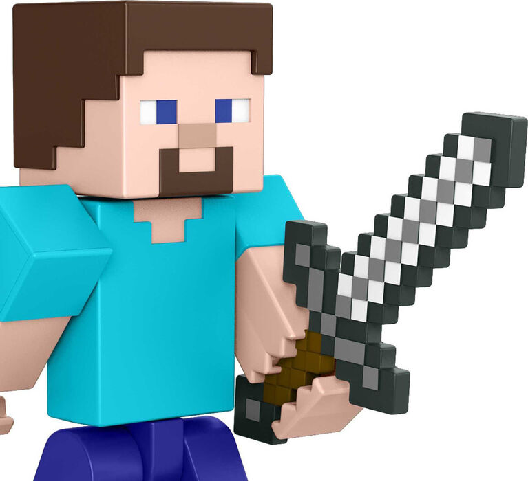 Minecraft Steve With Build-A-Portal Figure