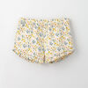 just frilled ruffle short, 5-6y - cream print