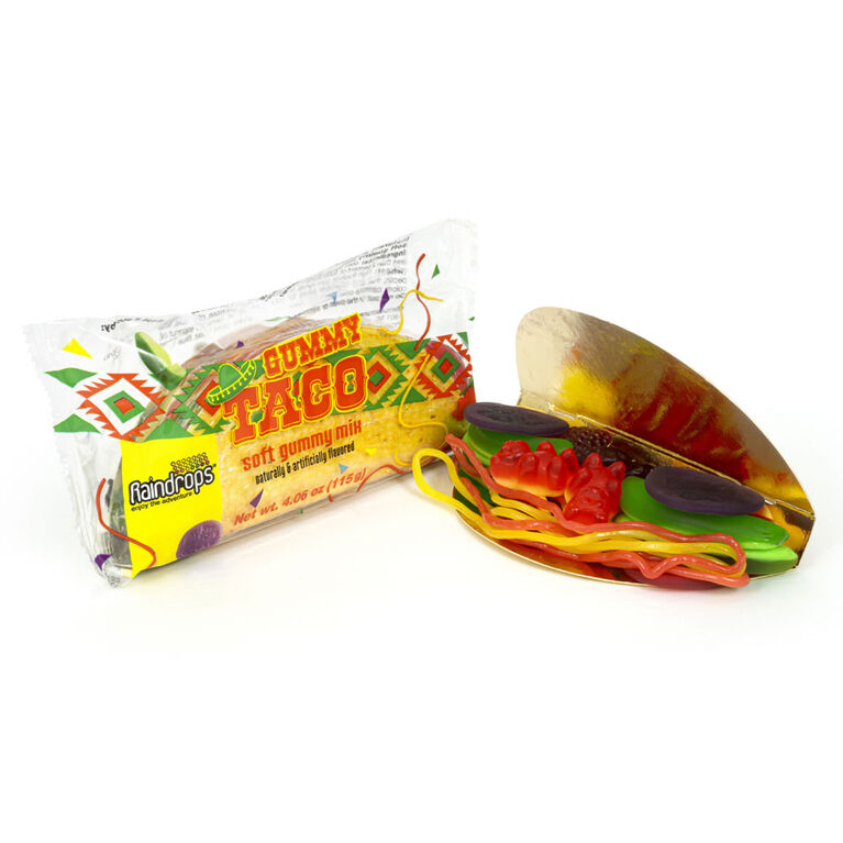 Raindrops Gummy Taco