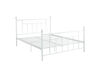 DHP - Manila Queen Metal Bed, White